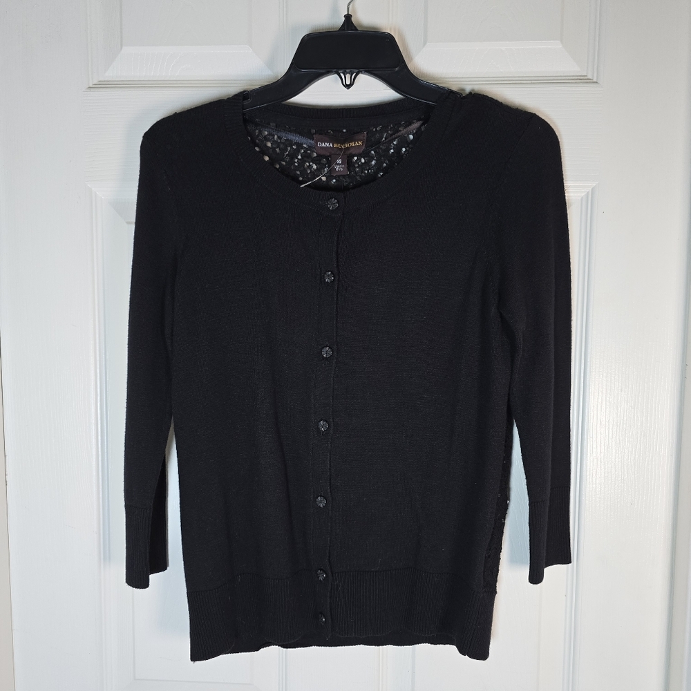 Dana Buchman Black NWT Women's Cardigan Sweater XS‎